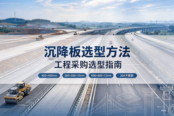 麻城沉降板选择方法