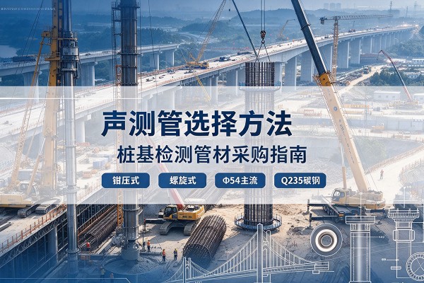 麻城声测管选型标准